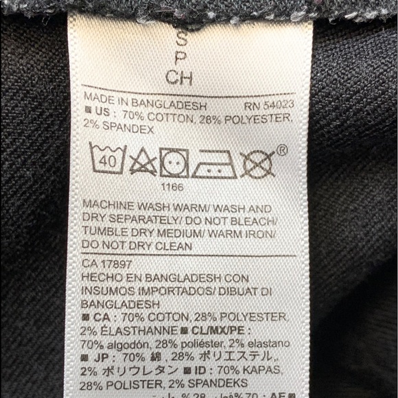 Old Navy Black Denim Patched Jacket Size S - Picture 14 of 15